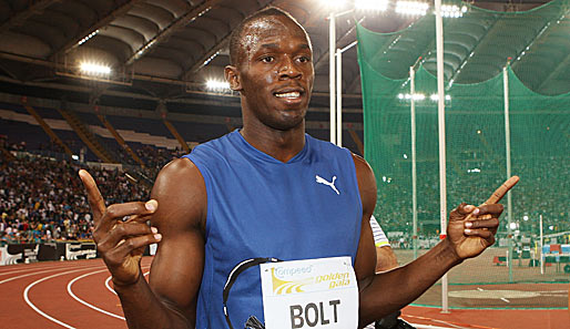 Usain Bolt gilt als der große Favorit beim 100-Meter-Lauf am Sonntag bei der Leichtathletik-WM