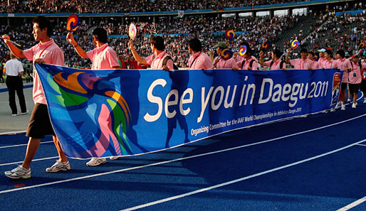 In Daegu findet vom 27. August bis zum 4. September die Leichtathletik-WM statt