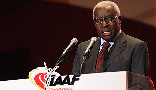 Der Senegalese Lamine Diack bleibt weiterhin Präsident der IAAF