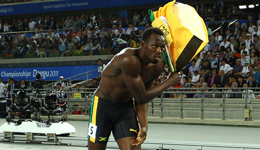 Sprinter Usain Bolt will wenigstens seinen Titel über 200 Meter verteidigen