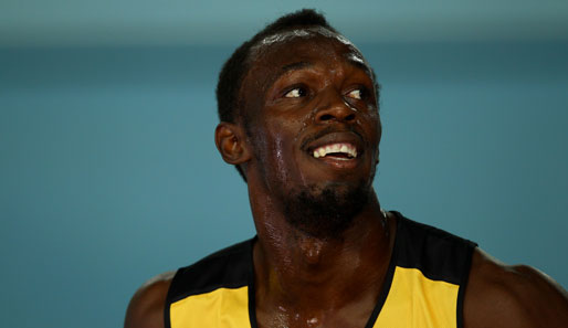 Usain Bolt lief in 19,40 Sekunden die viertschnellste Zeit der Geschichte auf der Bahn