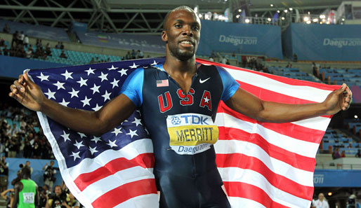 LaShawn Merritt will unbedingt zu den Olympischen Spielen 2012