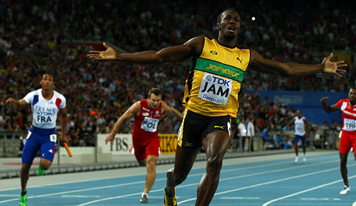 Holt er sich den Titel zum Welt-Leichtathleten? Usain Bolt