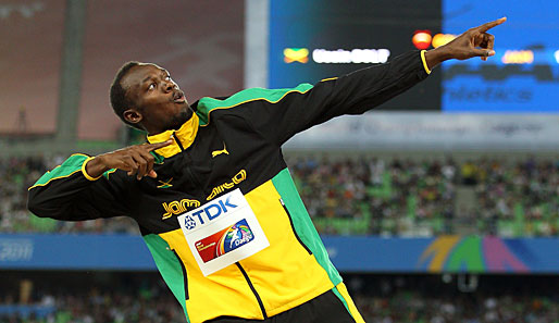 Usain Bolt ist davon überzeugt, auch bei den Olympischen Spielen in London jubeln zu können