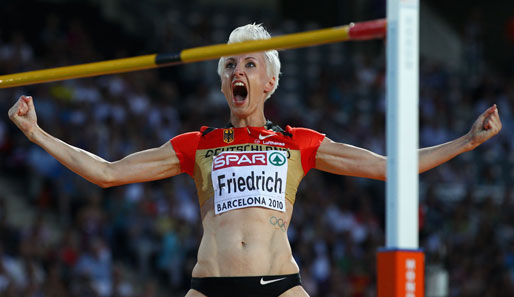 Ariane Friedrich hat ein Ziel: Olympia 2012