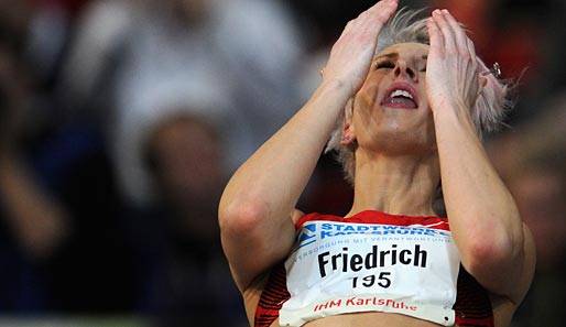Ariane Friedrich konnte bislang immer noch nicht die Olympianorm erfüllen