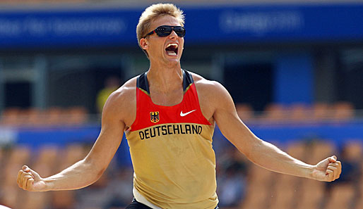 Zehnkämpfer Pascal Behrenbruch holte bei der Leichtathletik-EM Gold