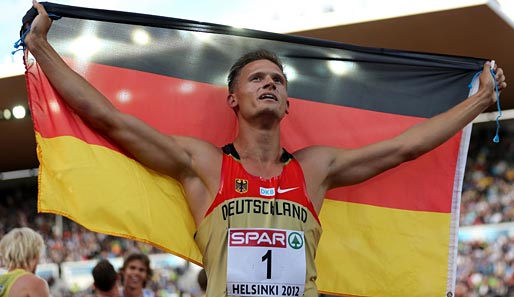 Pascal Behrenbruch holte mit starken 8.558 Zählern den EM-Titel im Zehnkampf