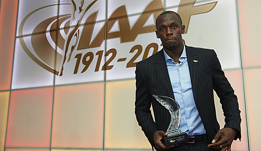 Usain Bolt wurde zum vierten Mal zum Welt-Leichtathlet des Jahres gewählt