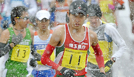 Yuki Kawauchi siegte als erster Japaner beim Nagano-Marathon und brach die kenianische Serie