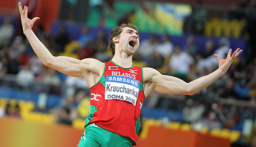 Andrei Krautschanka gewann in Peking die Silbermedaille und ist dieses Jahr der Weltbeste
