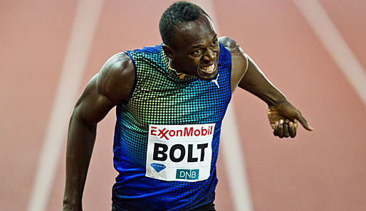 Usain Bolt wird in Ostrau nicht an den Start gehen