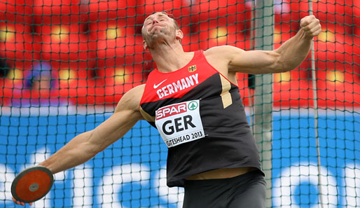 Keine Angst vor großen Namen: Olympiasieger Robert Harting blickt optimistisch auf die Team-EM