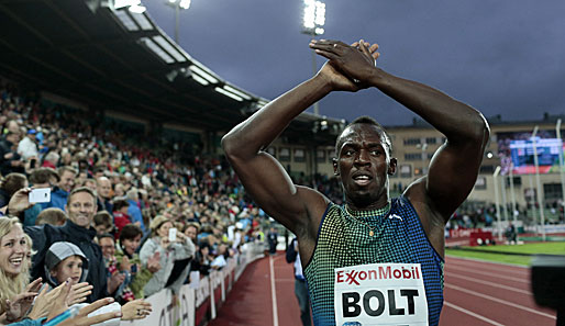 Usain Bolt will bei der WM in Moskau das Triple schaffen