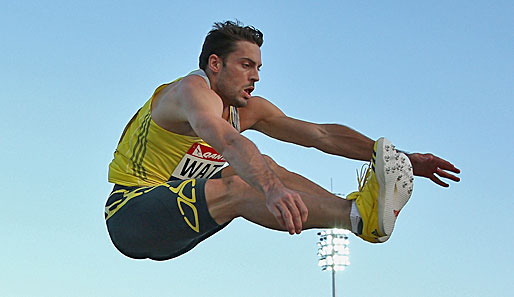 Mitchell Watt konnte in London mit einer Weite von 8,16 Meter die Silbermedaille gewinnen