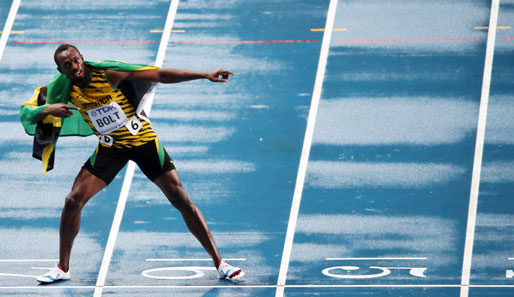 Usain Bolt ist der große Superstar der Leichtathletik-Szene