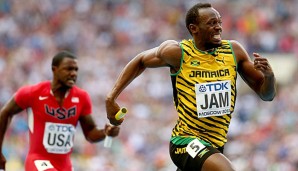 Wieder da: Usain Bolt (r.) will an alte Glanzzeiten anknüpfen