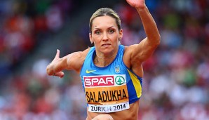 Olga Saladukha war mit 14,73 nicht zu stoppen