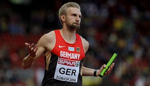 Lucas Jakubczyk führte die deutsche Staffel als Schlussläufer zu EM-Silber