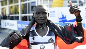 Dennis Kimetto läuft in Berlin zu einem neuen Weltrekord