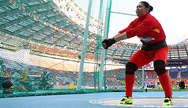 Zhang Wenxiu gewann 2008 bei den Olympischen Spielen in Peking Bronze