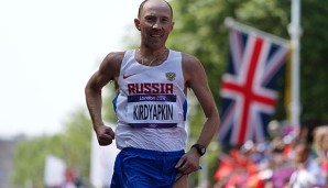 Sergej Kirdjapkin gewann bei Olympia 2012 in London Gold für Russland