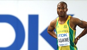 Simon Magakwe ist der erste Südafrikaner der die 100 Meter unter zehn Sekunden gelaufen ist
