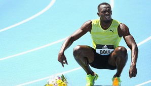 Usain Bolt belegt in der Weltrangliste aktuell nur Rang 49