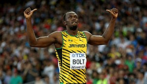 Bolt verteidigte seinen WM-Titel im Vogelnest von Peking