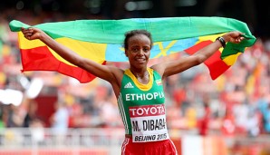 Äthiopien kann es auch: Mare Dibaba läuft vor allen Kenianern und siegt im Marathon