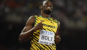 Usain Bolt will auch über 200 m einen Sieg feiern