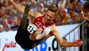 Der dreimalige Weltmeister Markus Rehm hält auch den aktuellen Weltrekord
