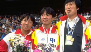 Wang Junxia (Mitte) lief in den 90ern Fabelzeiten
