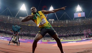 Usain Bolt hält den Weltrekord über 100m in 9,58 Sekunden