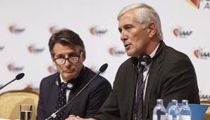 Rune Andersen und Sebastien Coe gaben die Entscheidung des IAAF bekannt