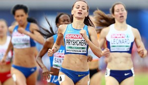 Nataliya Pryshchepa lief die 800 Meter in 1:59,70 Sekunden