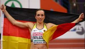 Cindy Roleder freute sich über eine Goldmedaille