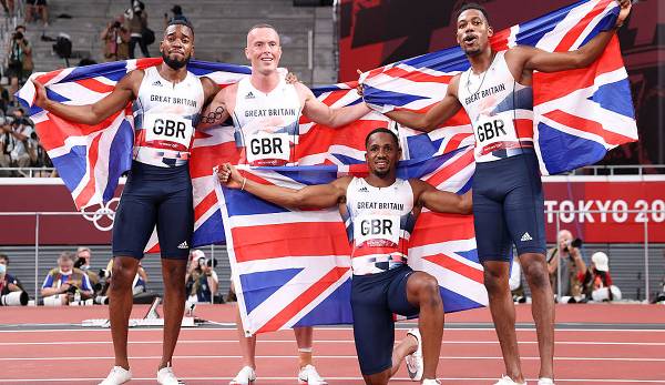 Der britischen Sprintstaffel droht wegen eines Dopingfalls der Verlust ihrer olympischen Silbermedaille von Tokio.