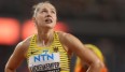 Europameisterin Gina Lückenkemper schaffte es bei der Leichtathletik-WM in Budapest nicht ins Finale.