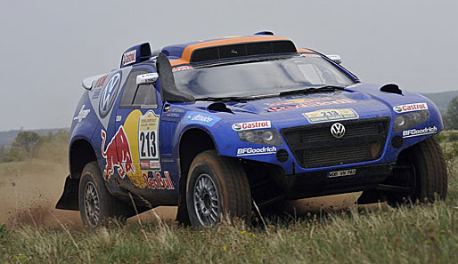 Im VW Touareg will Dieter Depping in die Riege der etablierten Dakar-Fahrer einbrechen