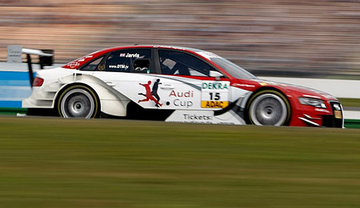 Der Brite Oliver Jarvis bescherte dem Audi-Team die 50. Pole-Position