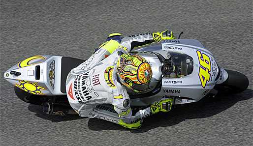 Valentino Rossi wurde in seiner Karriere bisher acht Mal Motorrad-Weltmeister