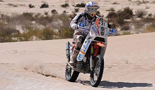 Luca Manca hatte einen schweren Unfall bei der Rallye Dakar