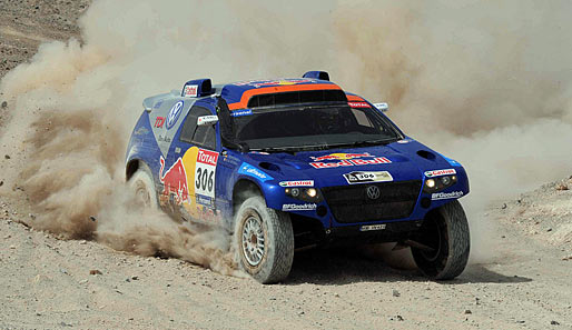 Nasser Al-Attiyah und Timo Gottschalk haben die siebte Dakar-Etappe gewonnen