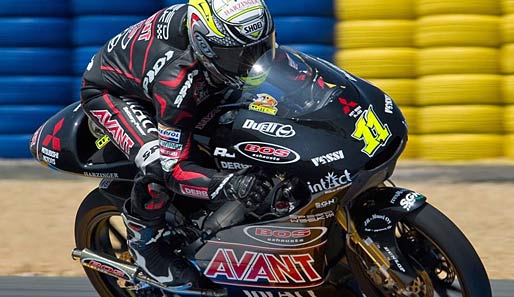 Motorrad-Pilot Sandro Cortese startet von Rang fünf beim Großen Preis der Niederlande