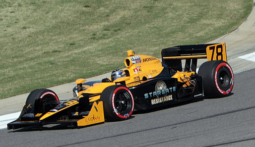Simona de Silvestro fährt in ihrer ersten Saison in der IndyCar-Serie