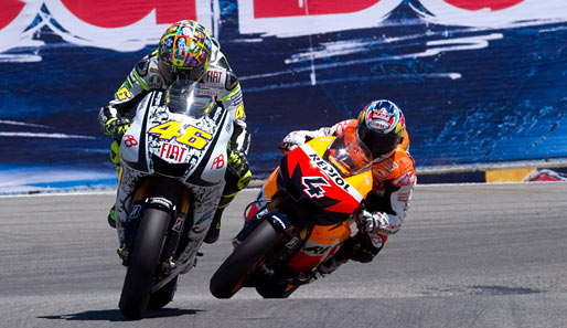 Valentino Rossi wurde sechs Mal Weltmeister in der MotoGP-Wertung