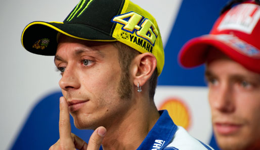 Valentino Rossi hat insgesamt neun Mal die Motorrad-WM gewonnen