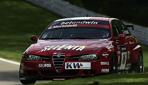 2006 stieg noch Gianni Morbidelli bei der Tourenwagenmeisterschaft ins Cockpit des Alfa