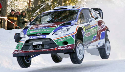 Mikko Hirvonen hat mit seinem Sieg bei der Schweden-Rallye einen perfekten WM-Start hingelegt